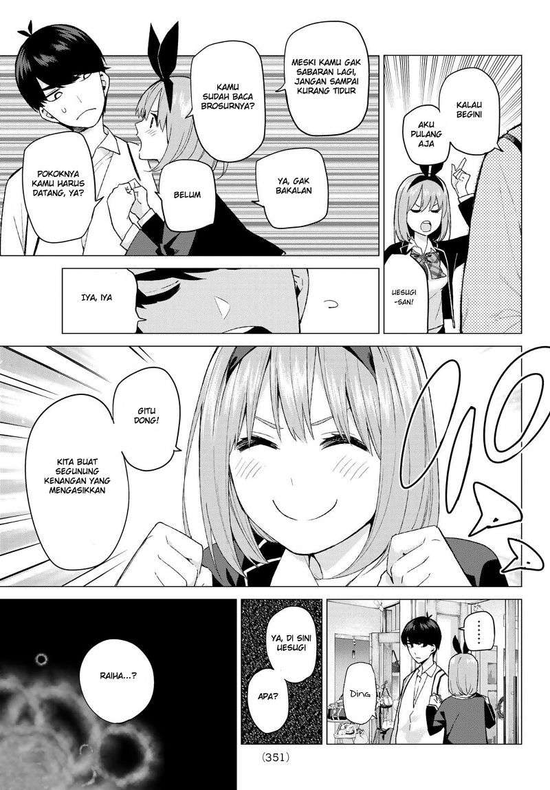 Go-toubun no Hanayome Chapter 23 - halaman 6