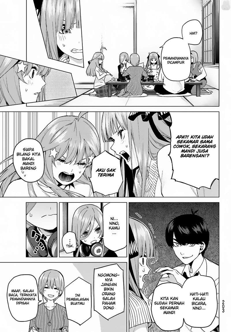 Go-toubun no Hanayome Chapter 24 - halaman 10