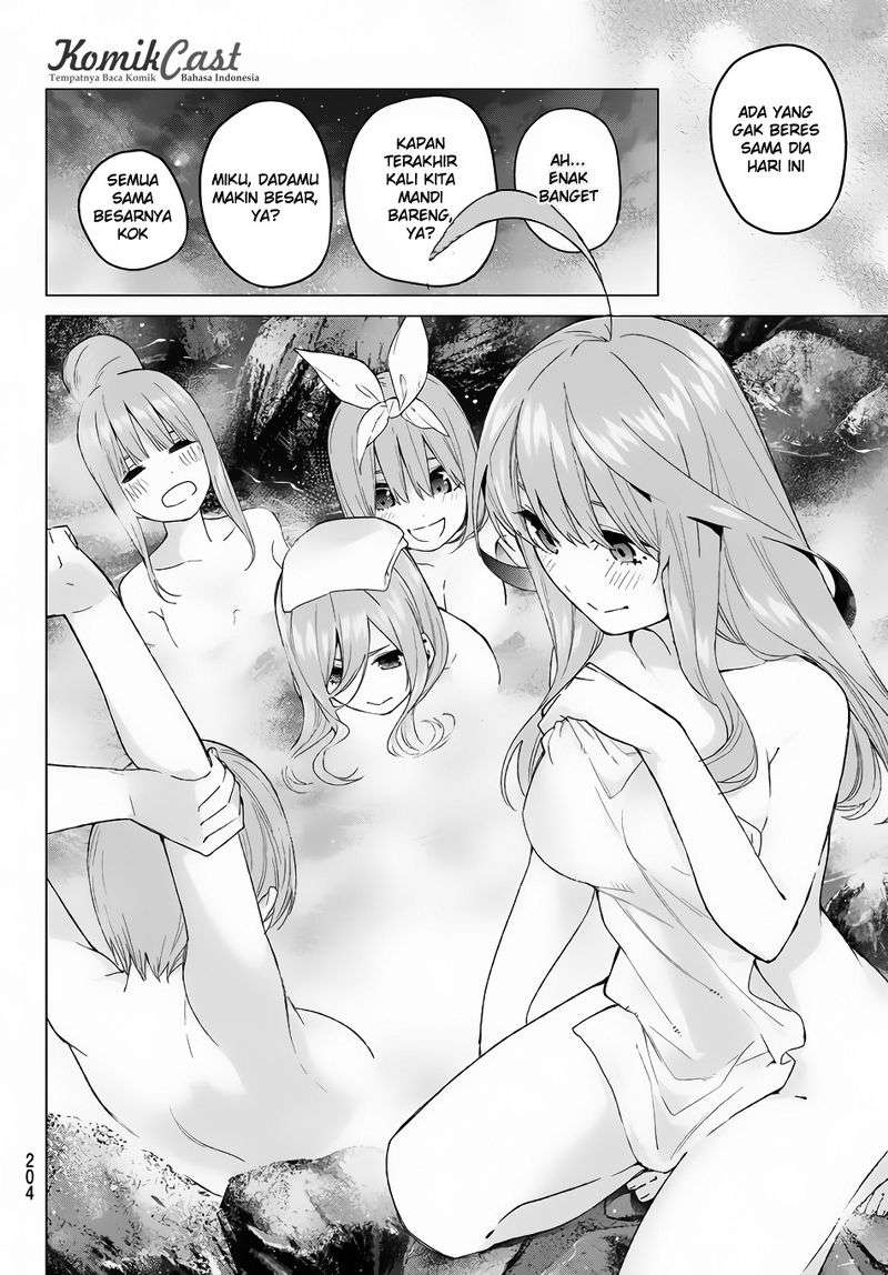 Go-toubun no Hanayome Chapter 24 - halaman 11