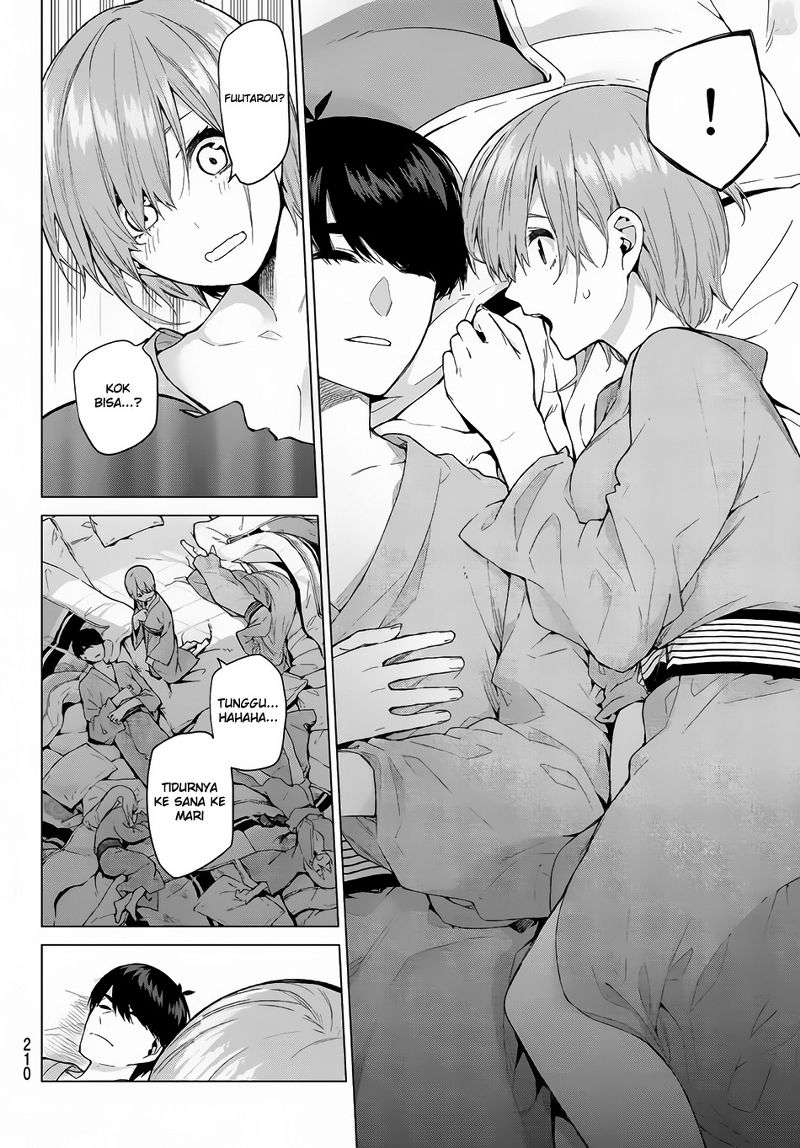 Go-toubun no Hanayome Chapter 24 - halaman 17