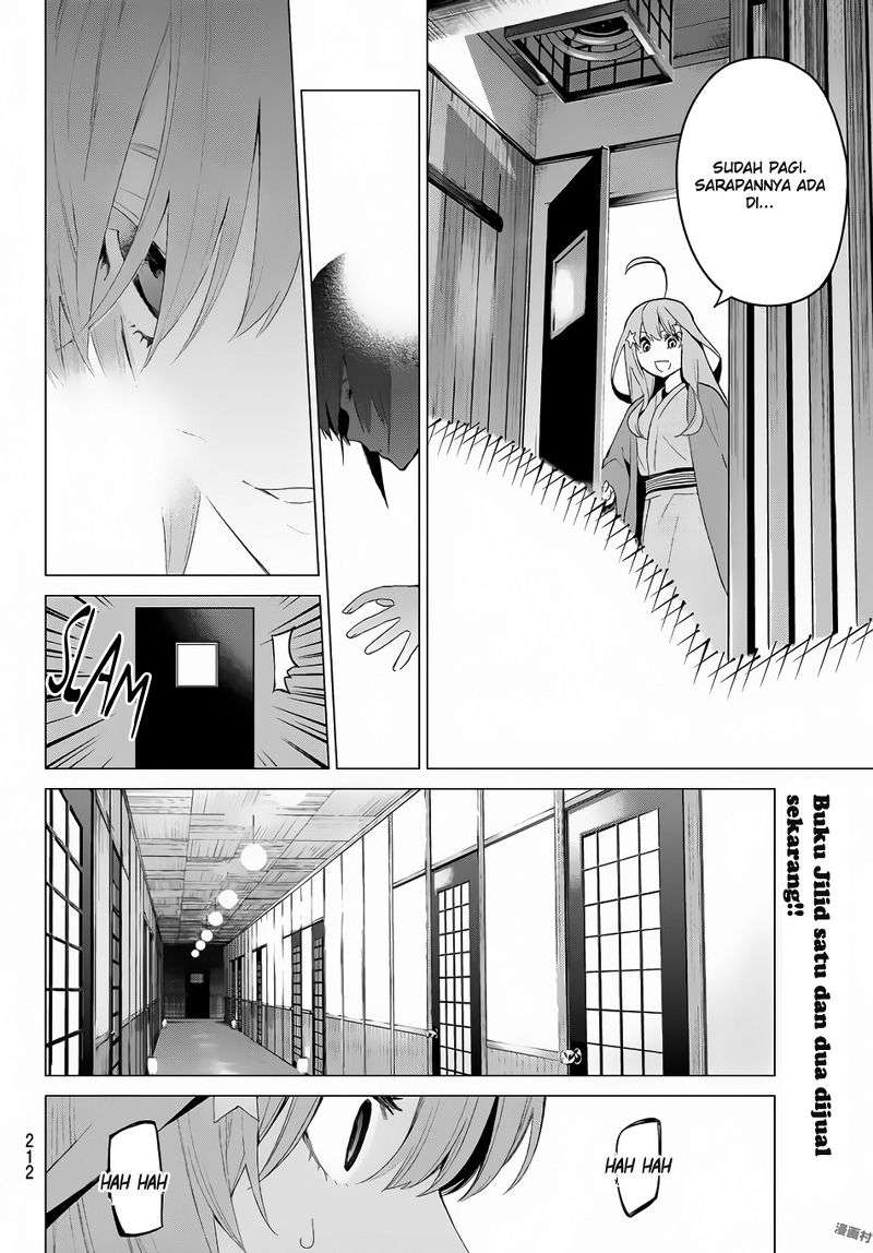 Go-toubun no Hanayome Chapter 24 - halaman 19