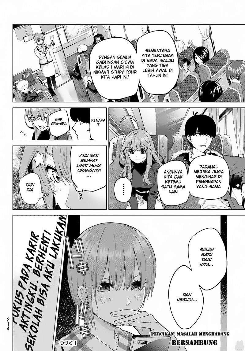 Go-toubun no Hanayome Chapter 24 - halaman 21
