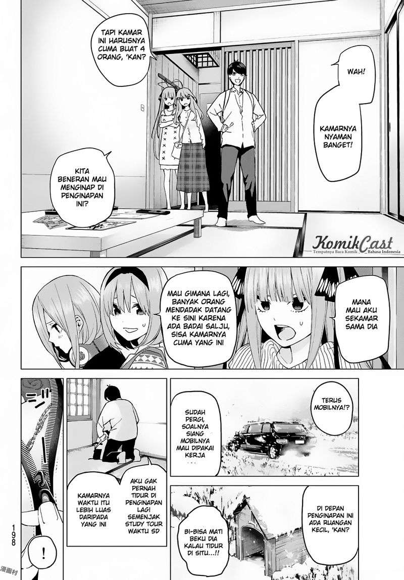 Go-toubun no Hanayome Chapter 24 - halaman 5