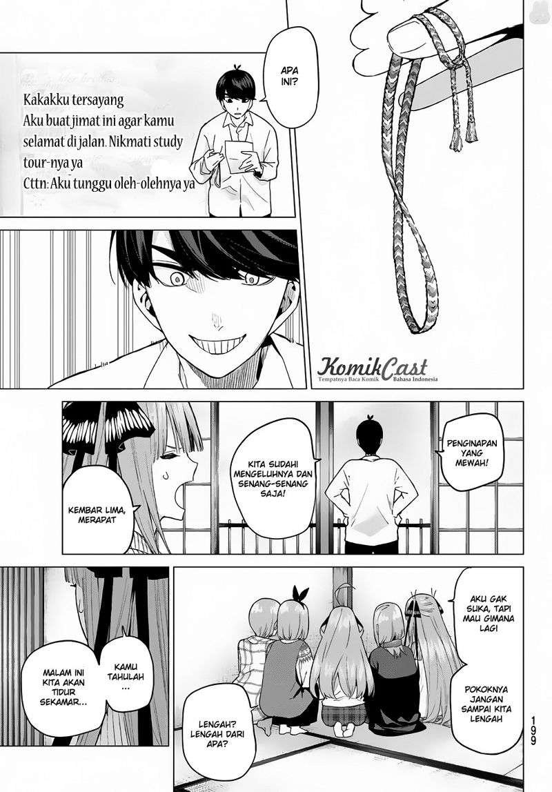 Go-toubun no Hanayome Chapter 24 - halaman 6