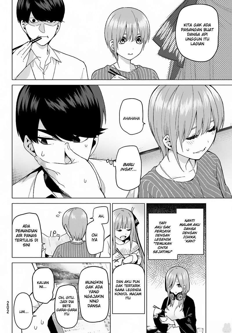 Go-toubun no Hanayome Chapter 24 - halaman 9