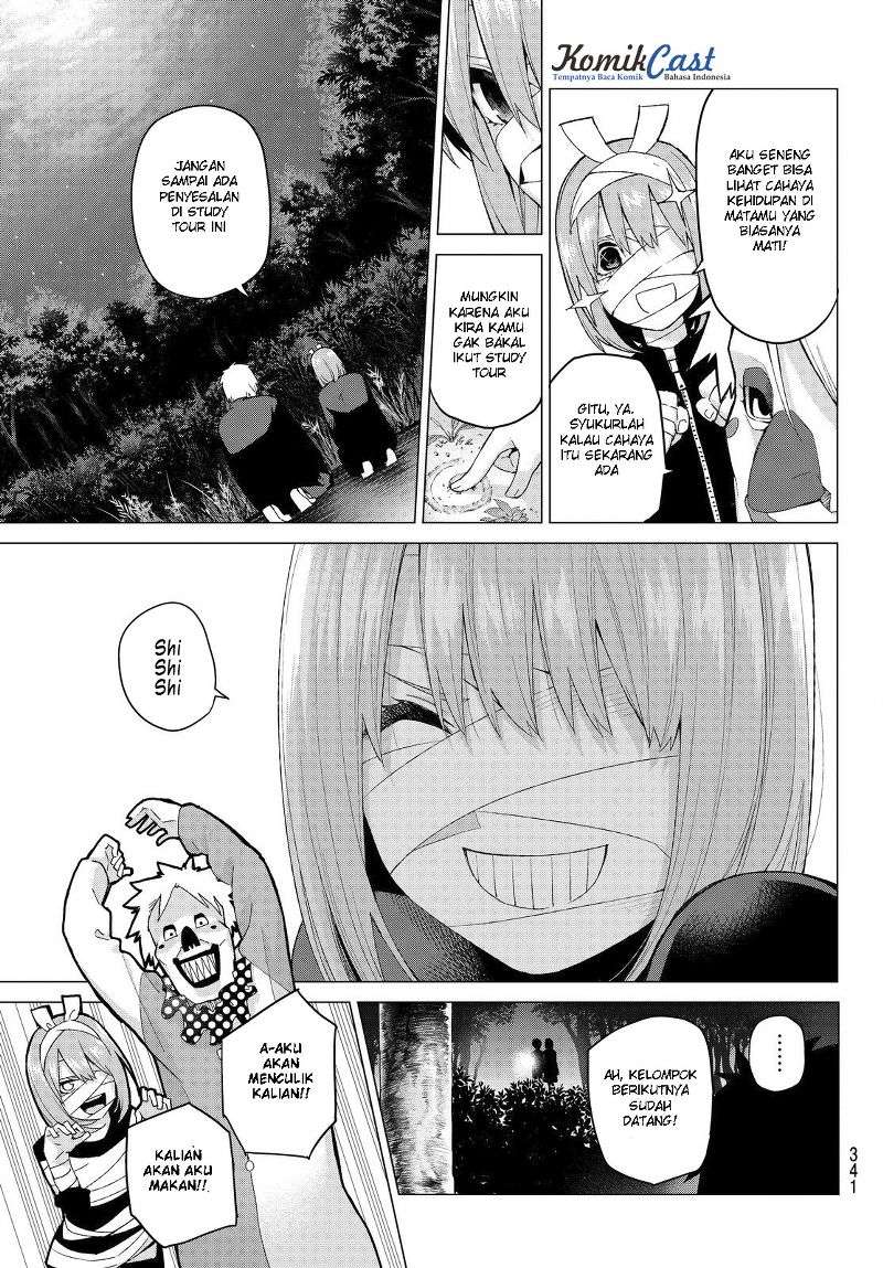 Go-toubun no Hanayome Chapter 25 - halaman 10