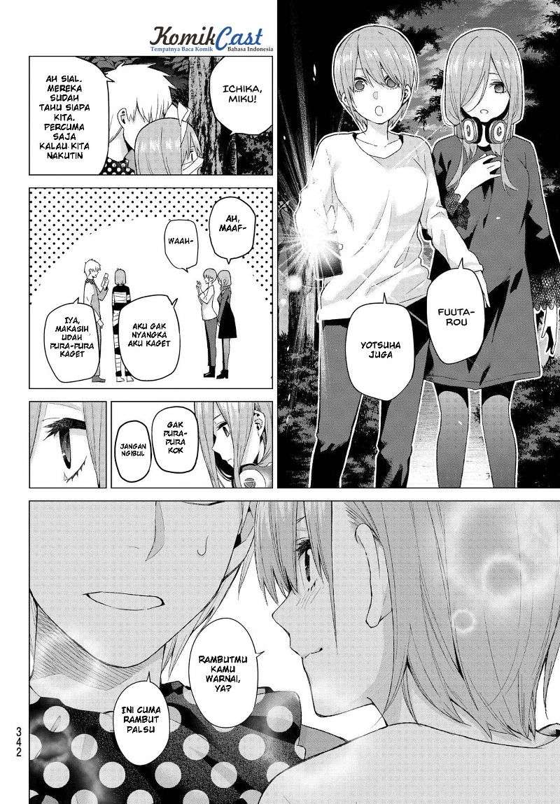 Go-toubun no Hanayome Chapter 25 - halaman 11