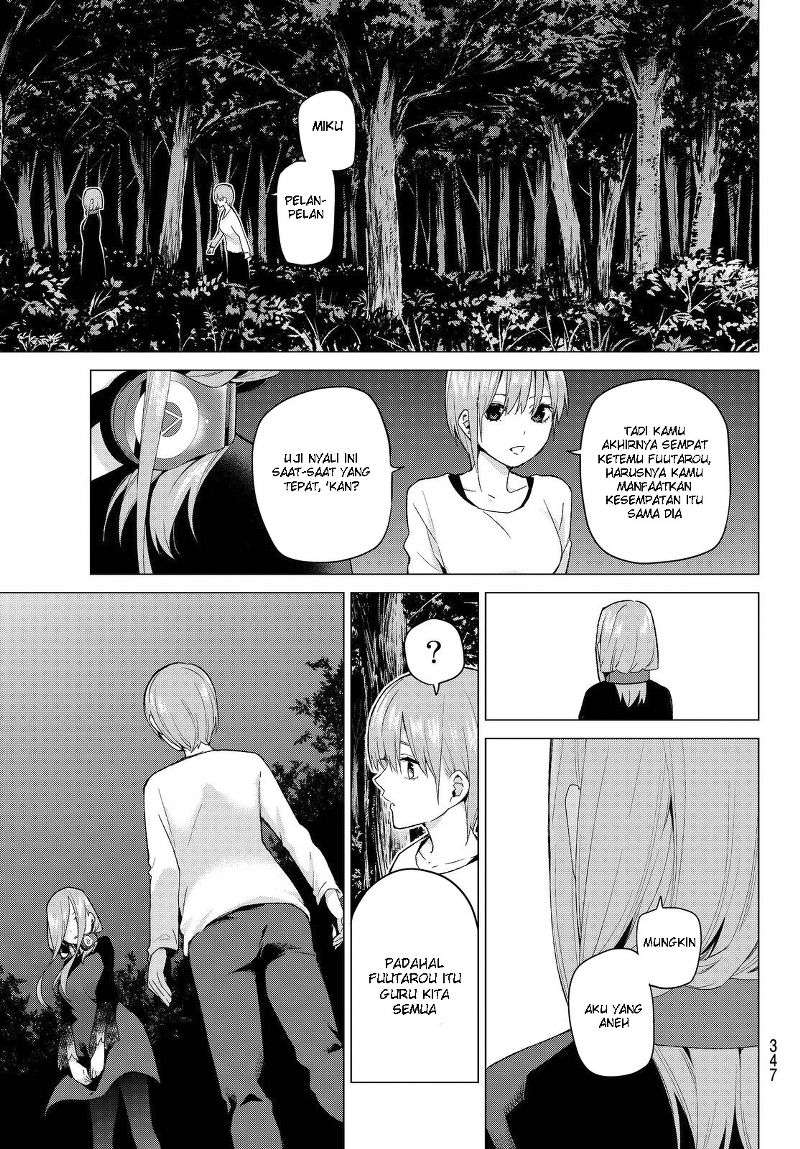 Go-toubun no Hanayome Chapter 25 - halaman 16