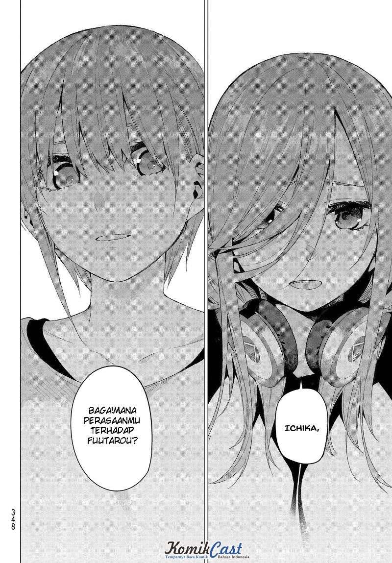 Go-toubun no Hanayome Chapter 25 - halaman 17