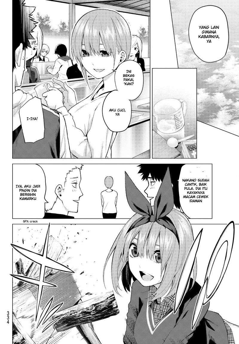 Go-toubun no Hanayome Chapter 25 - halaman 3