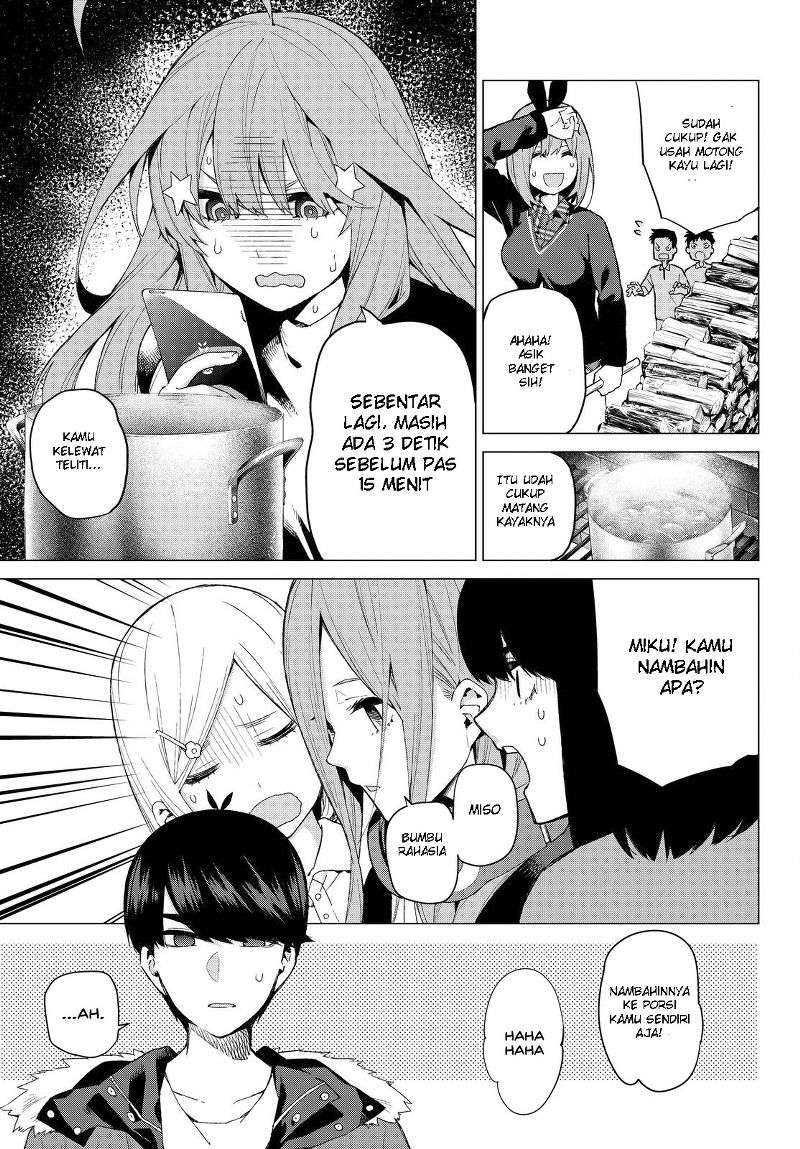 Go-toubun no Hanayome Chapter 25 - halaman 4