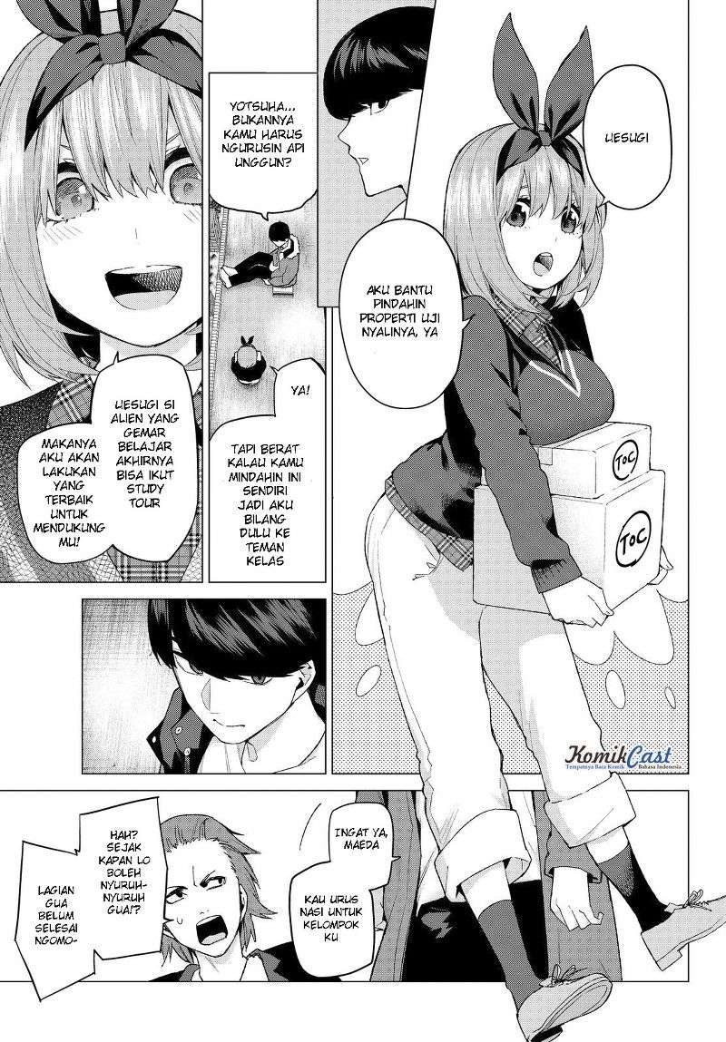 Go-toubun no Hanayome Chapter 25 - halaman 8