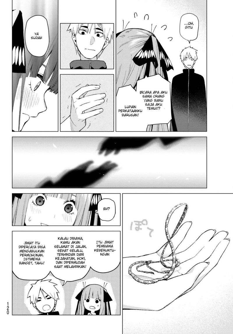 Go-toubun no Hanayome Chapter 26 - halaman 15