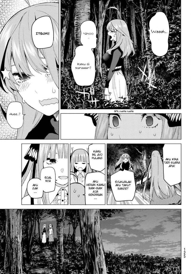 Go-toubun no Hanayome Chapter 26 - halaman 19