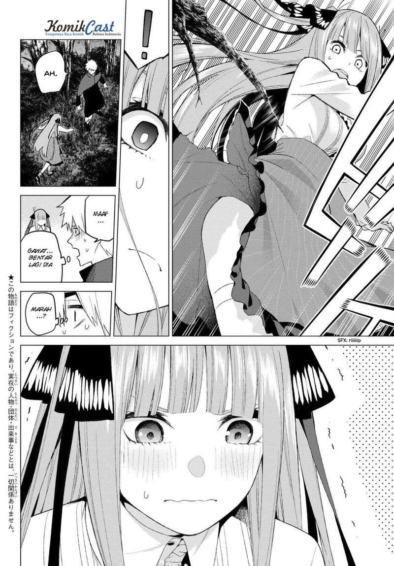 Go-toubun no Hanayome Chapter 26 - halaman 3
