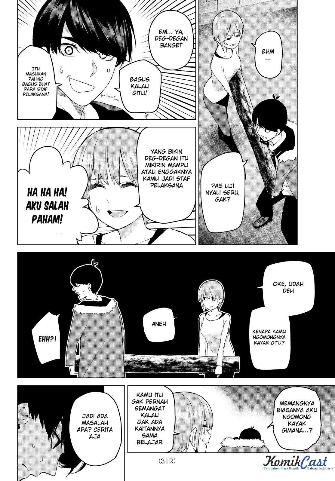 Go-toubun no Hanayome Chapter 27 - halaman 11