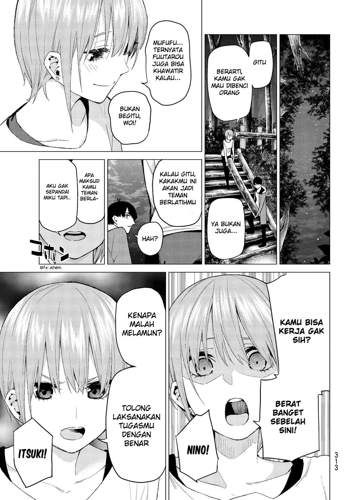 Go-toubun no Hanayome Chapter 27 - halaman 12