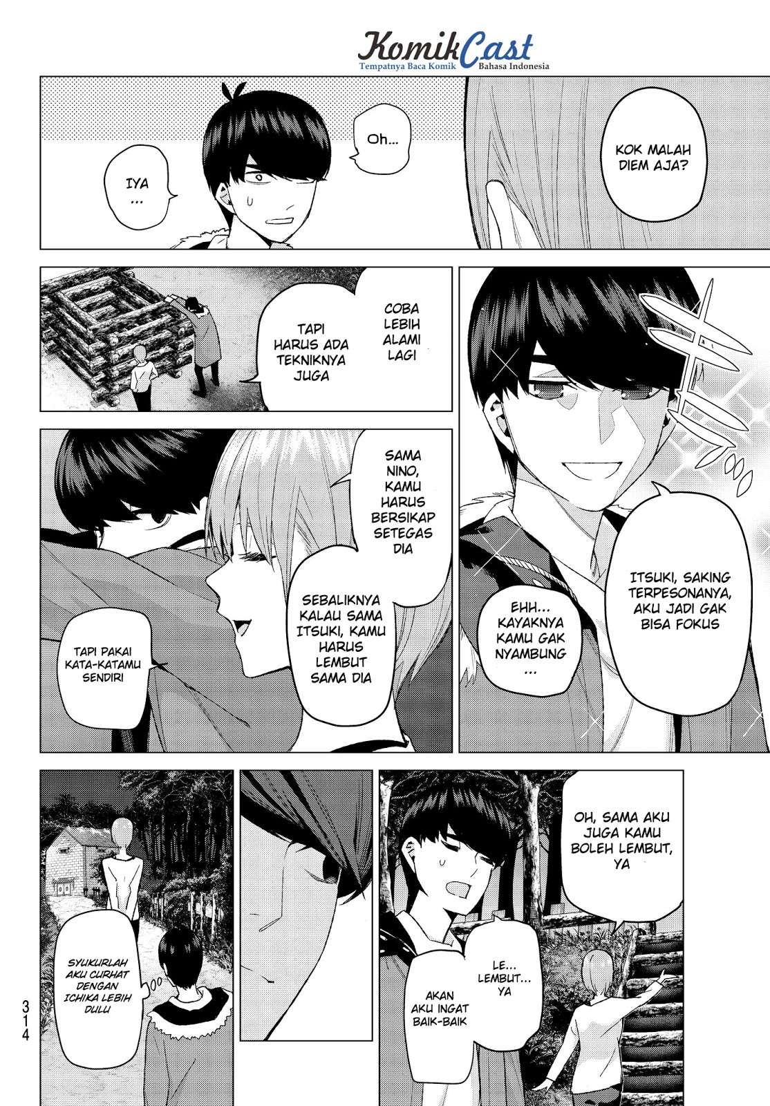 Go-toubun no Hanayome Chapter 27 - halaman 13