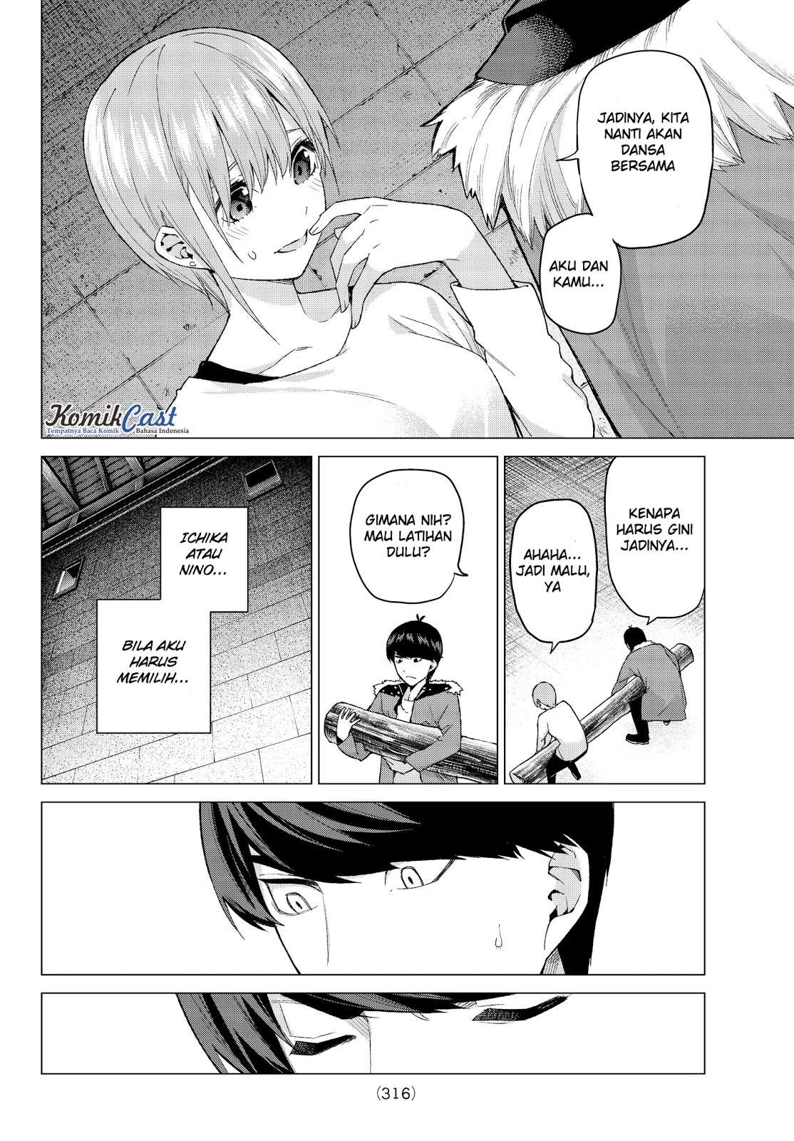 Go-toubun no Hanayome Chapter 27 - halaman 15