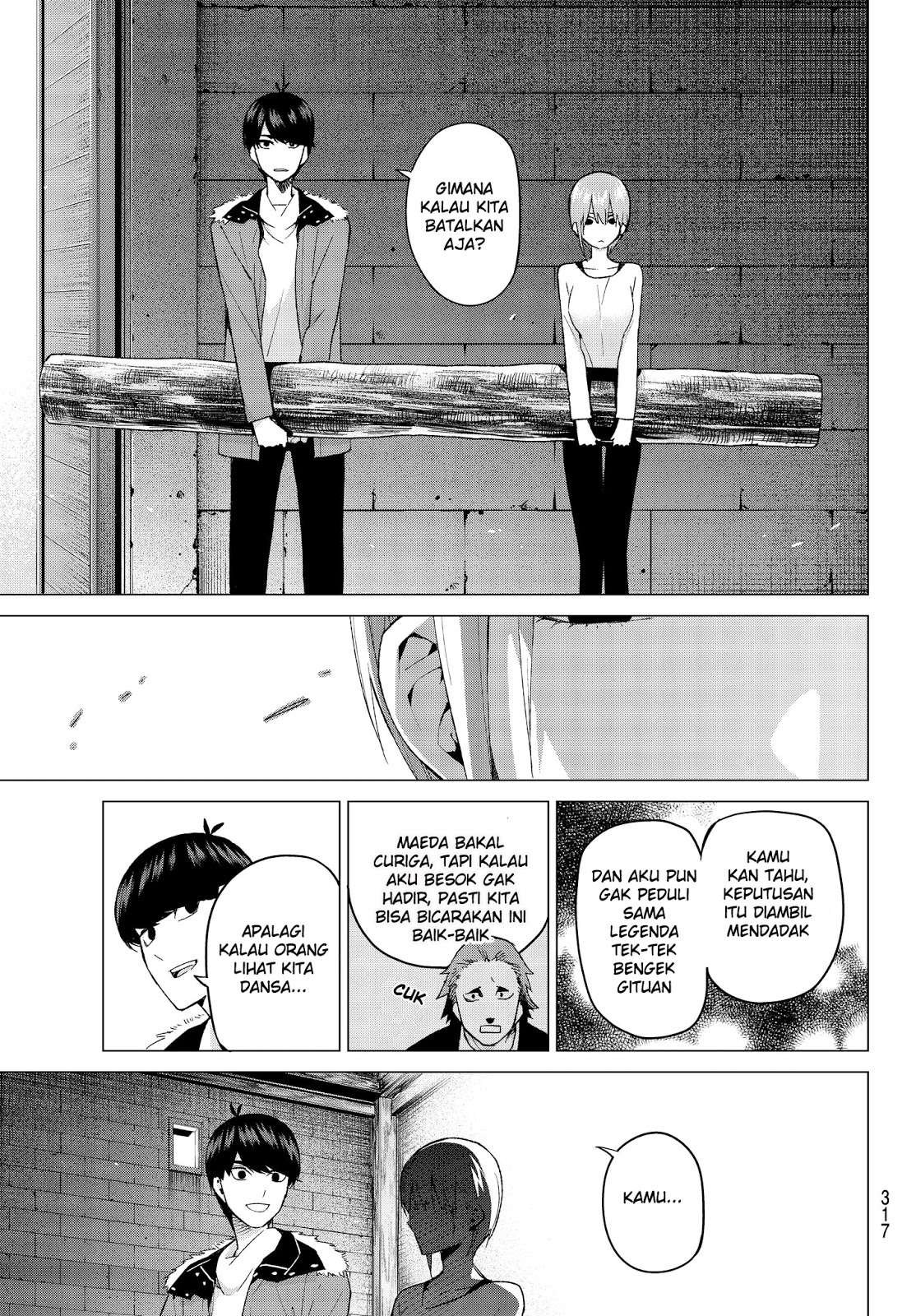 Go-toubun no Hanayome Chapter 27 - halaman 16