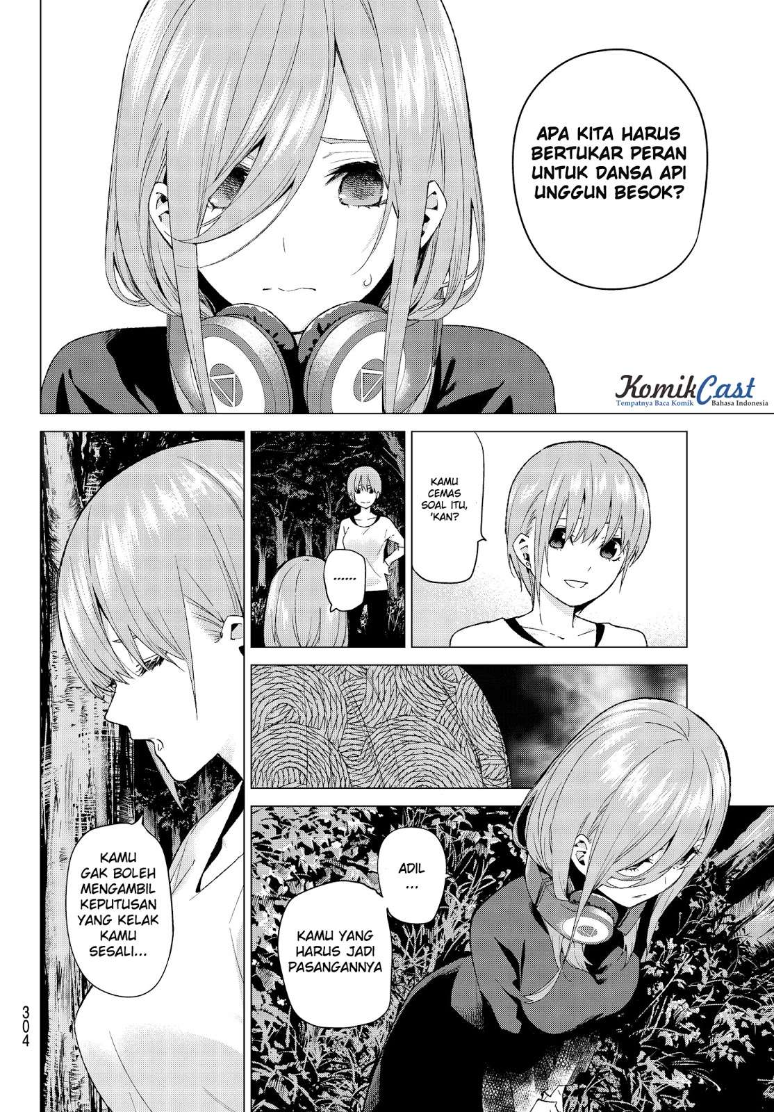 Go-toubun no Hanayome Chapter 27 - halaman 3