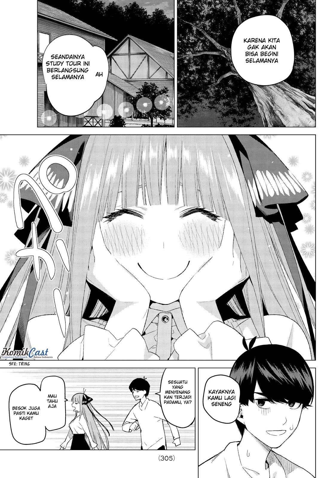 Go-toubun no Hanayome Chapter 27 - halaman 4