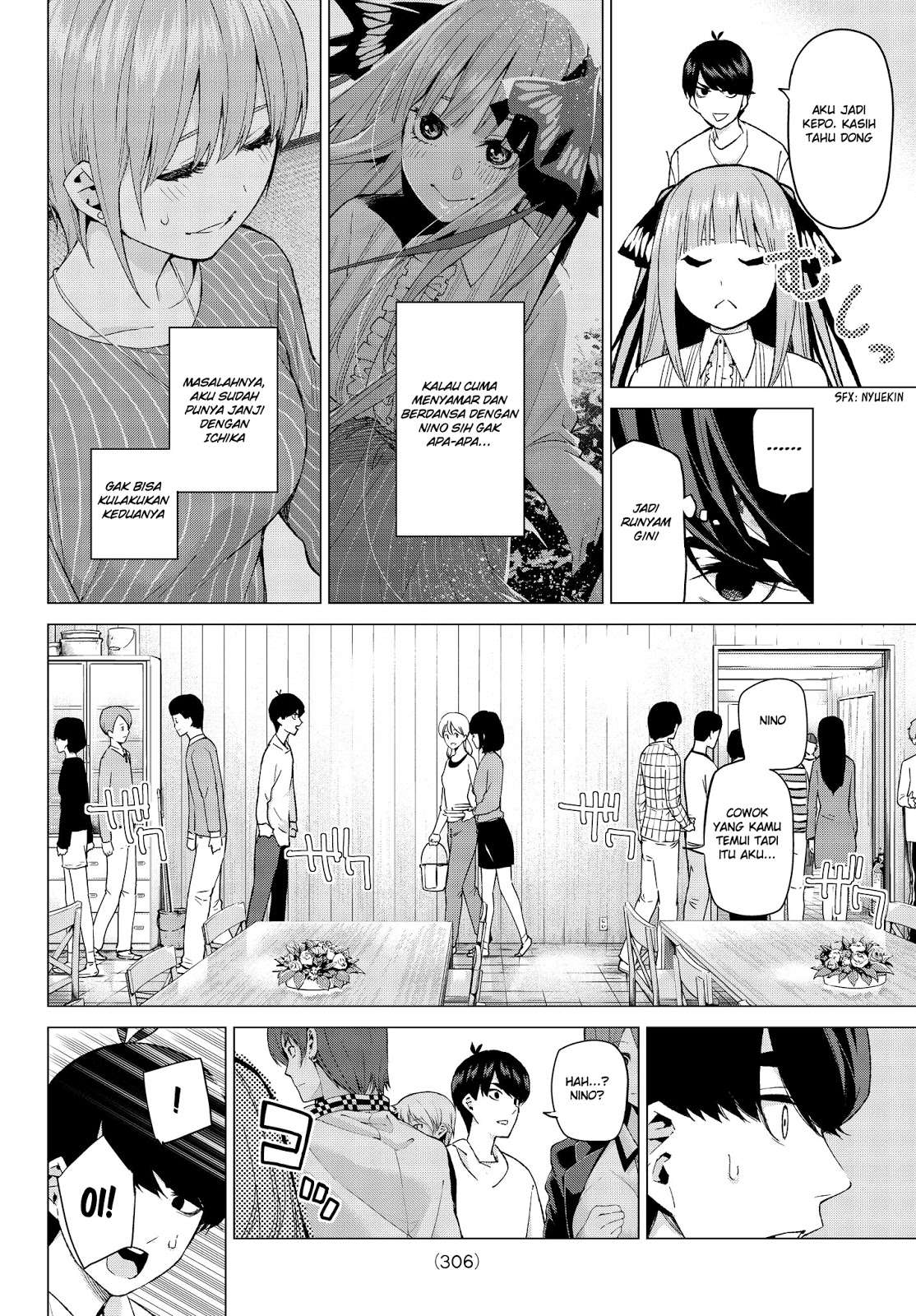 Go-toubun no Hanayome Chapter 27 - halaman 5