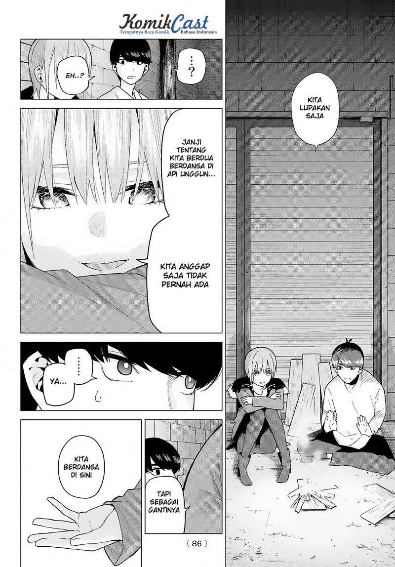 Go-toubun no Hanayome Chapter 28 - halaman 11