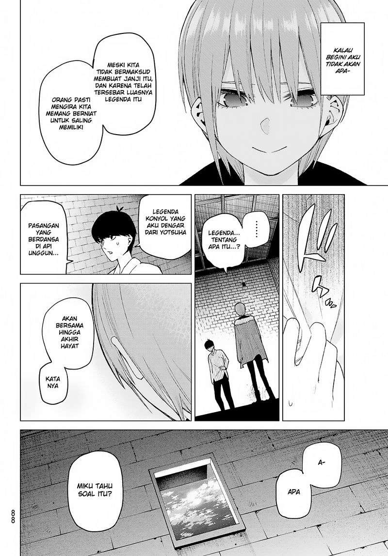 Go-toubun no Hanayome Chapter 28 - halaman 13