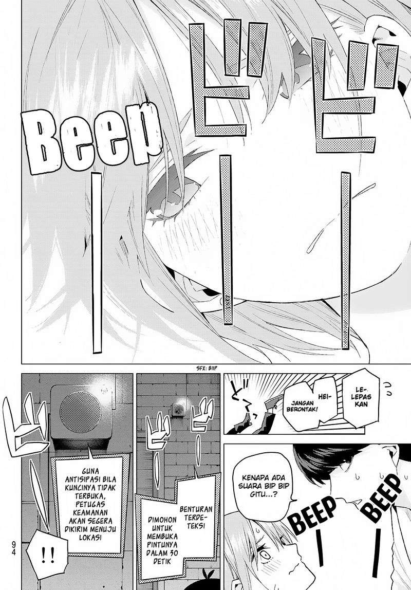 Go-toubun no Hanayome Chapter 28 - halaman 17
