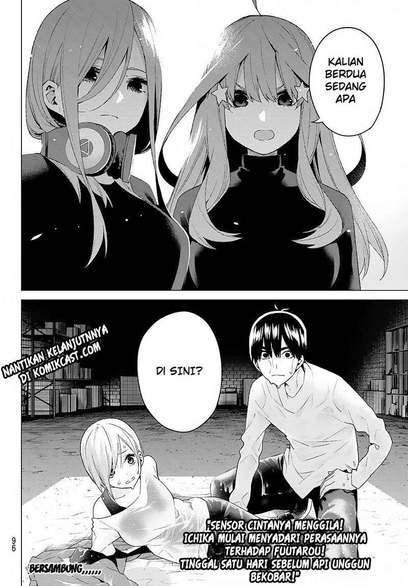 Go-toubun no Hanayome Chapter 28 - halaman 19