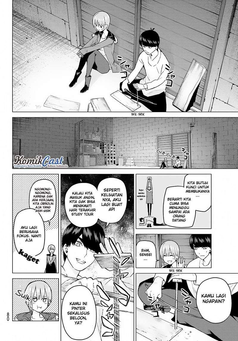 Go-toubun no Hanayome Chapter 28 - halaman 5