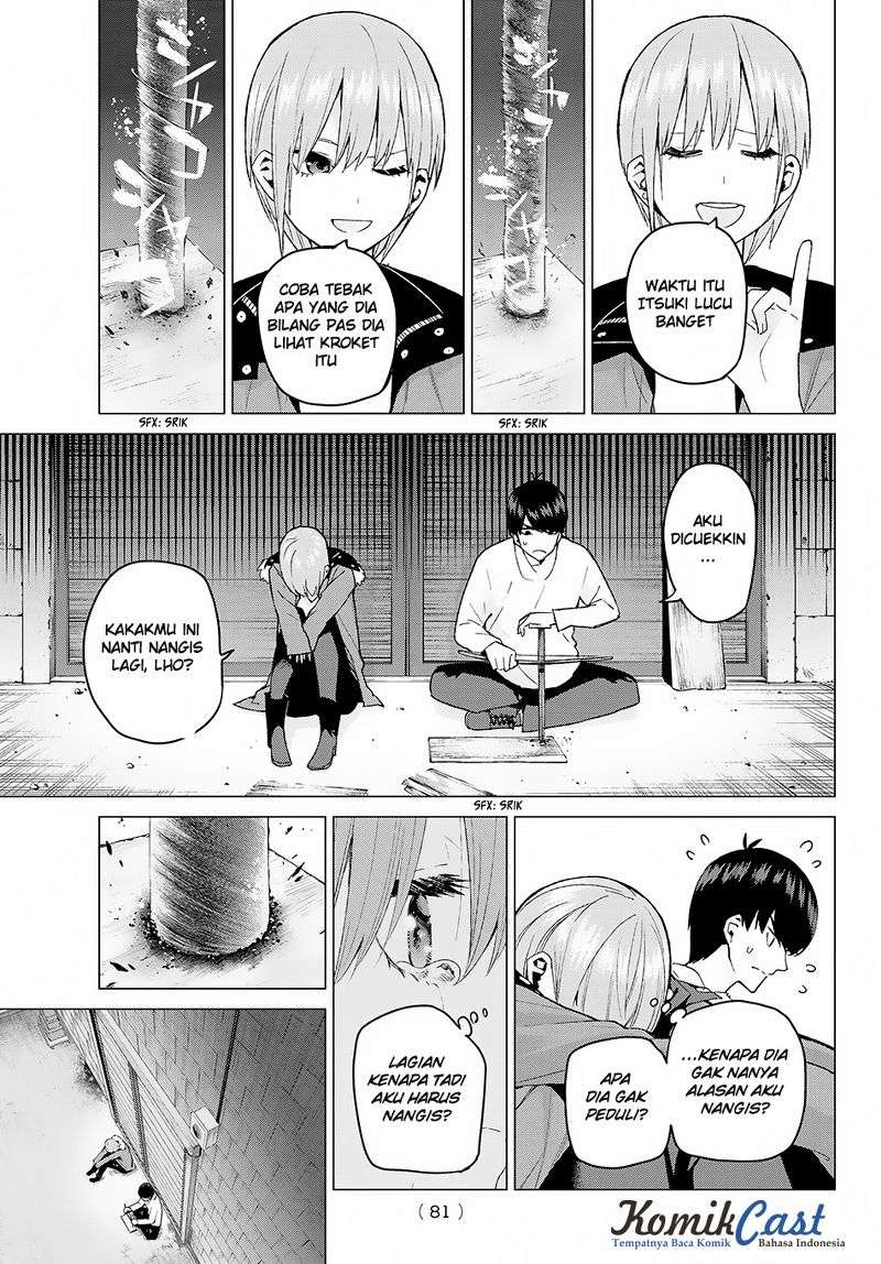 Go-toubun no Hanayome Chapter 28 - halaman 6