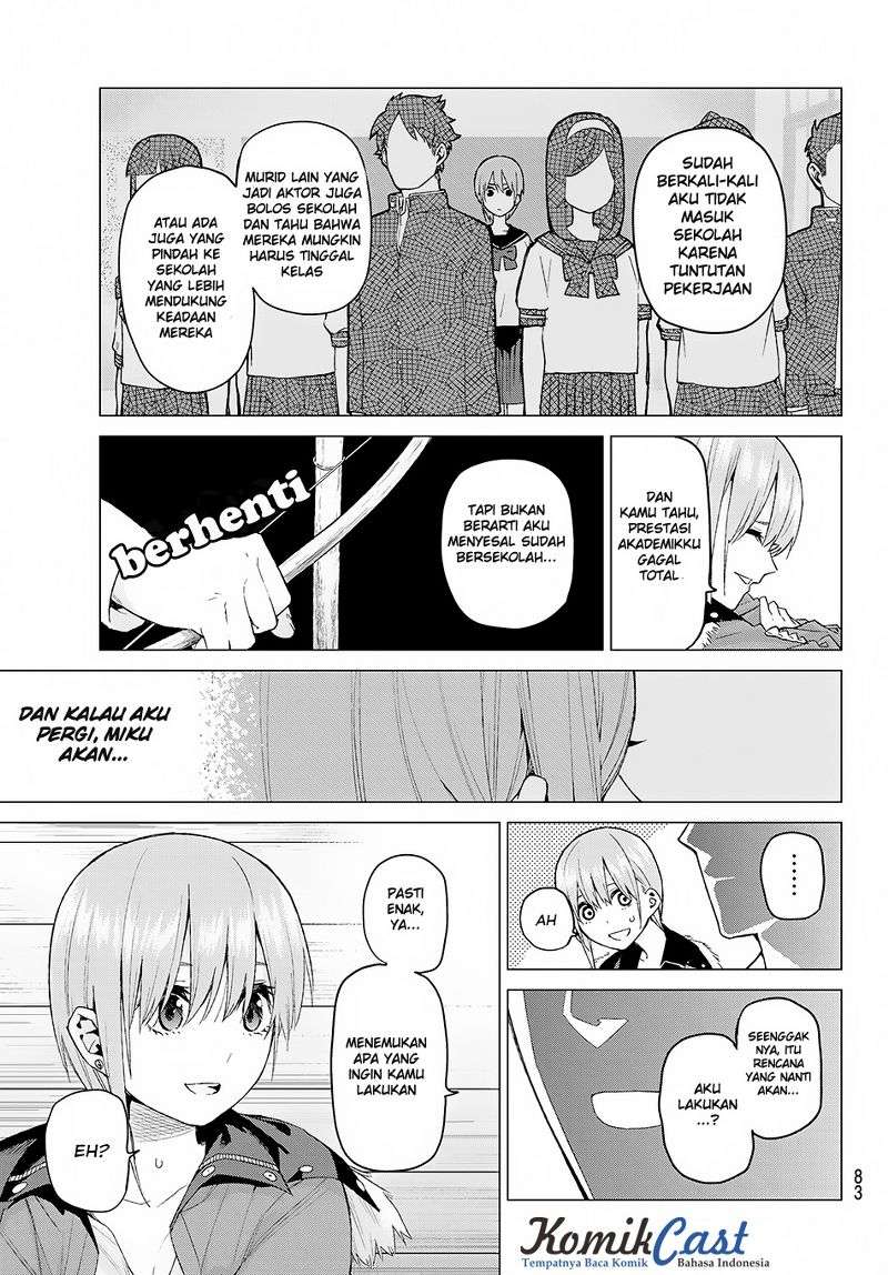 Go-toubun no Hanayome Chapter 28 - halaman 8