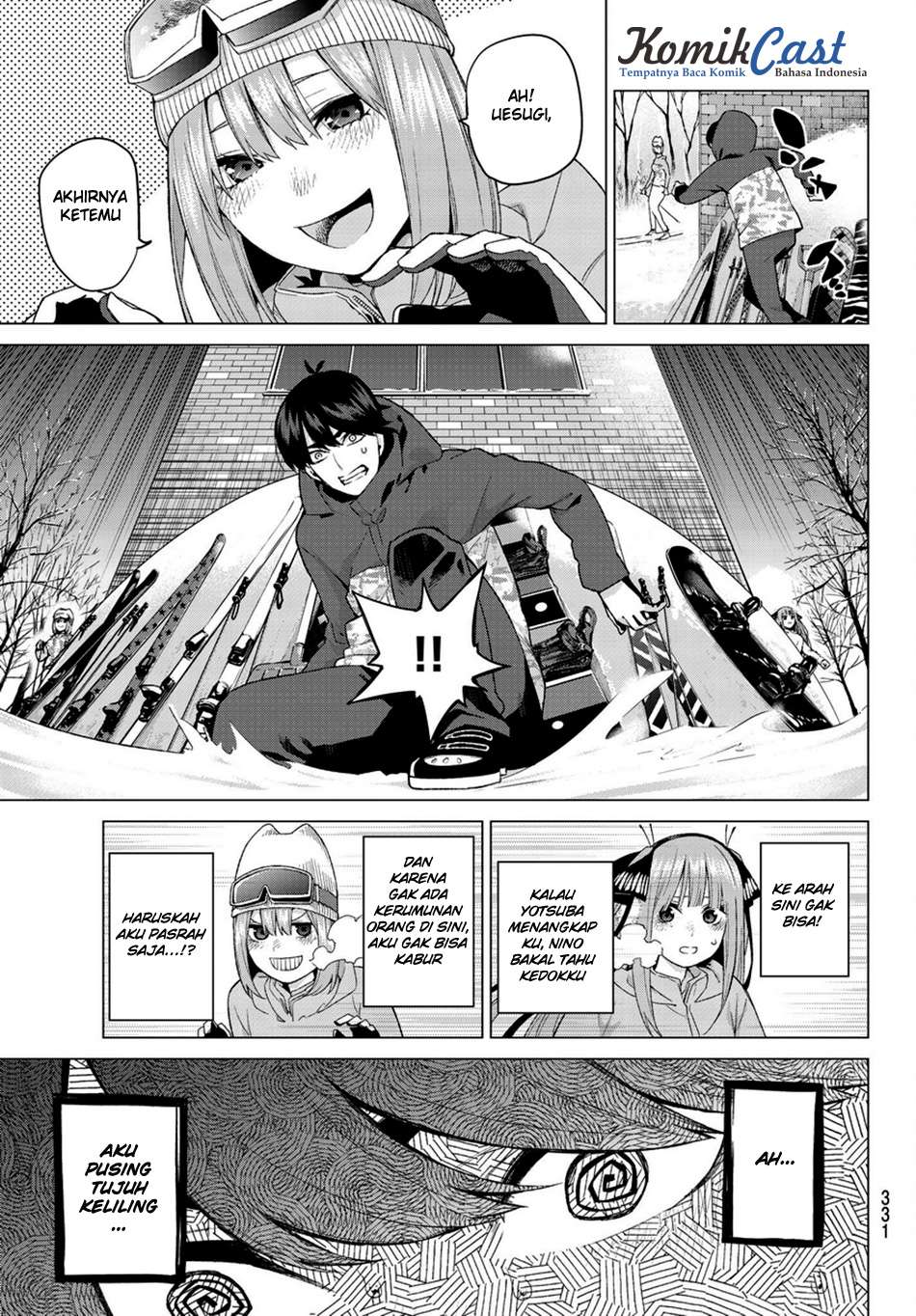 Go-toubun no Hanayome Chapter 29 - halaman 12