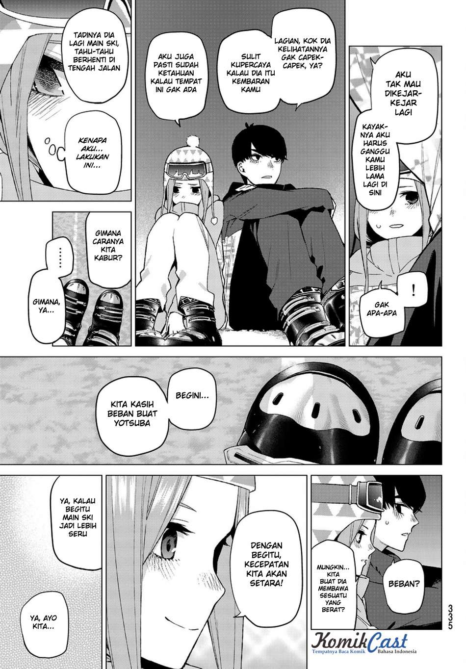 Go-toubun no Hanayome Chapter 29 - halaman 16