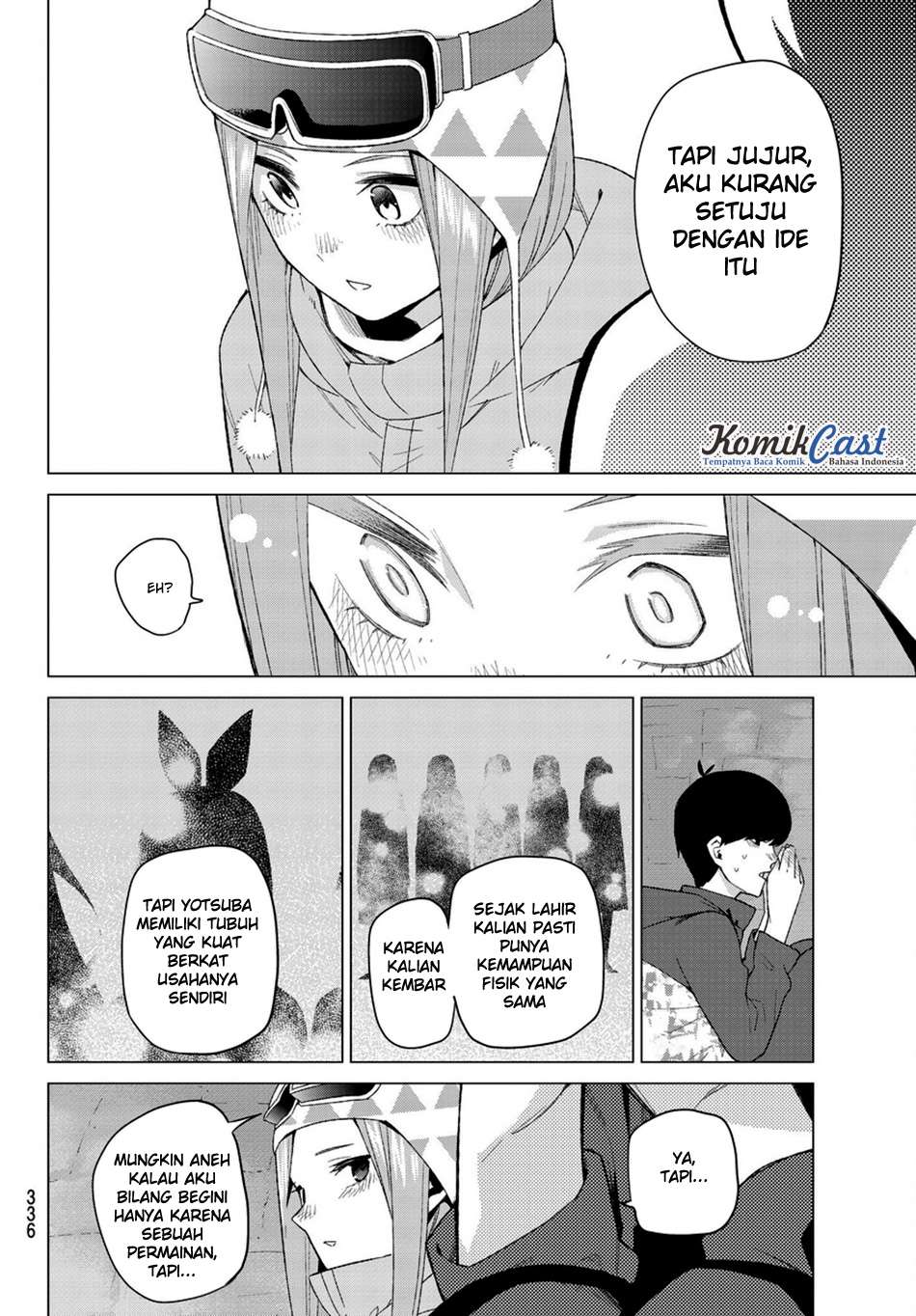 Go-toubun no Hanayome Chapter 29 - halaman 17
