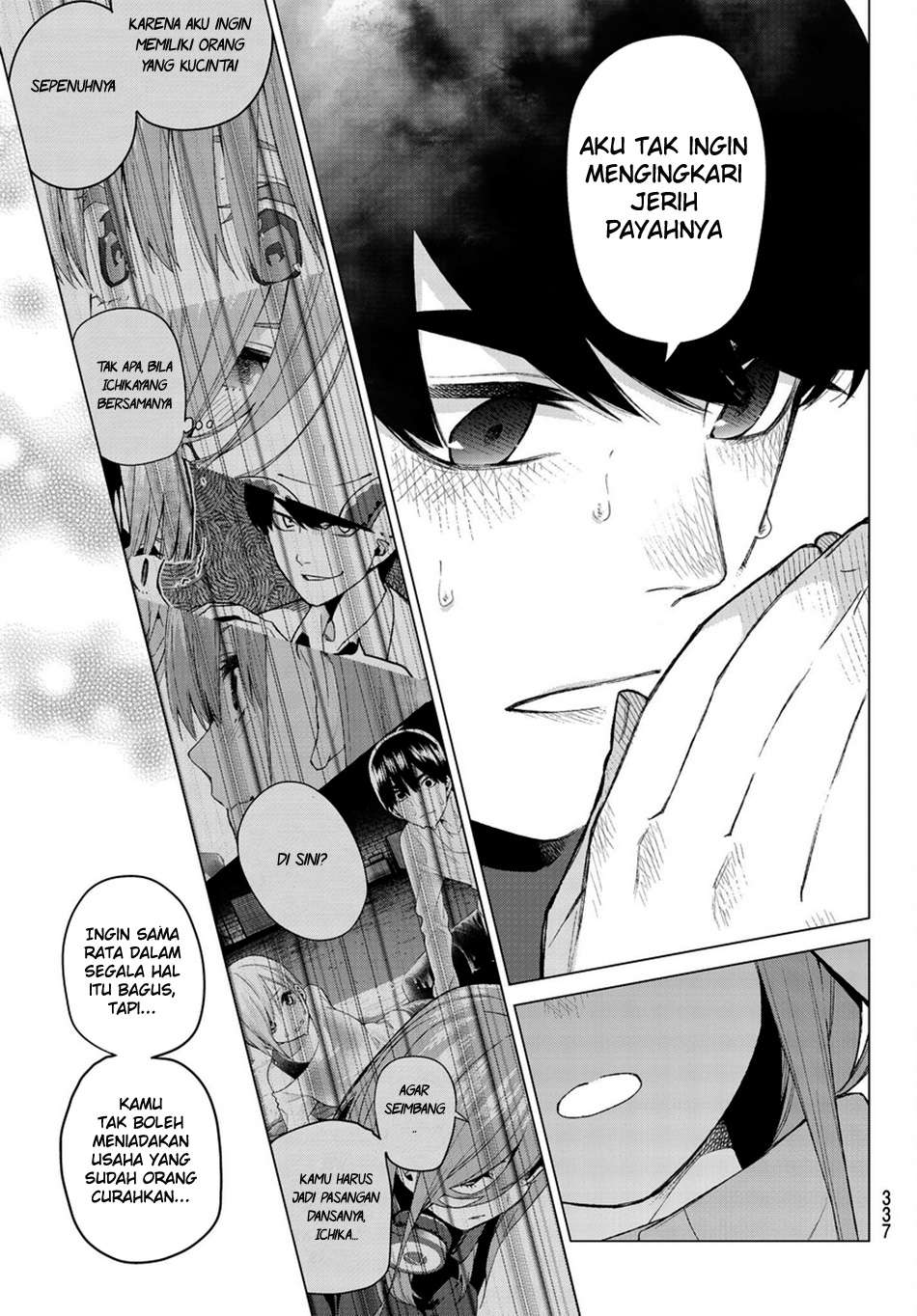 Go-toubun no Hanayome Chapter 29 - halaman 18