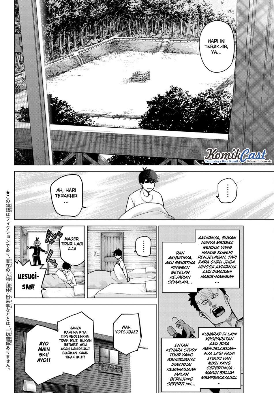 Go-toubun no Hanayome Chapter 29 - halaman 3