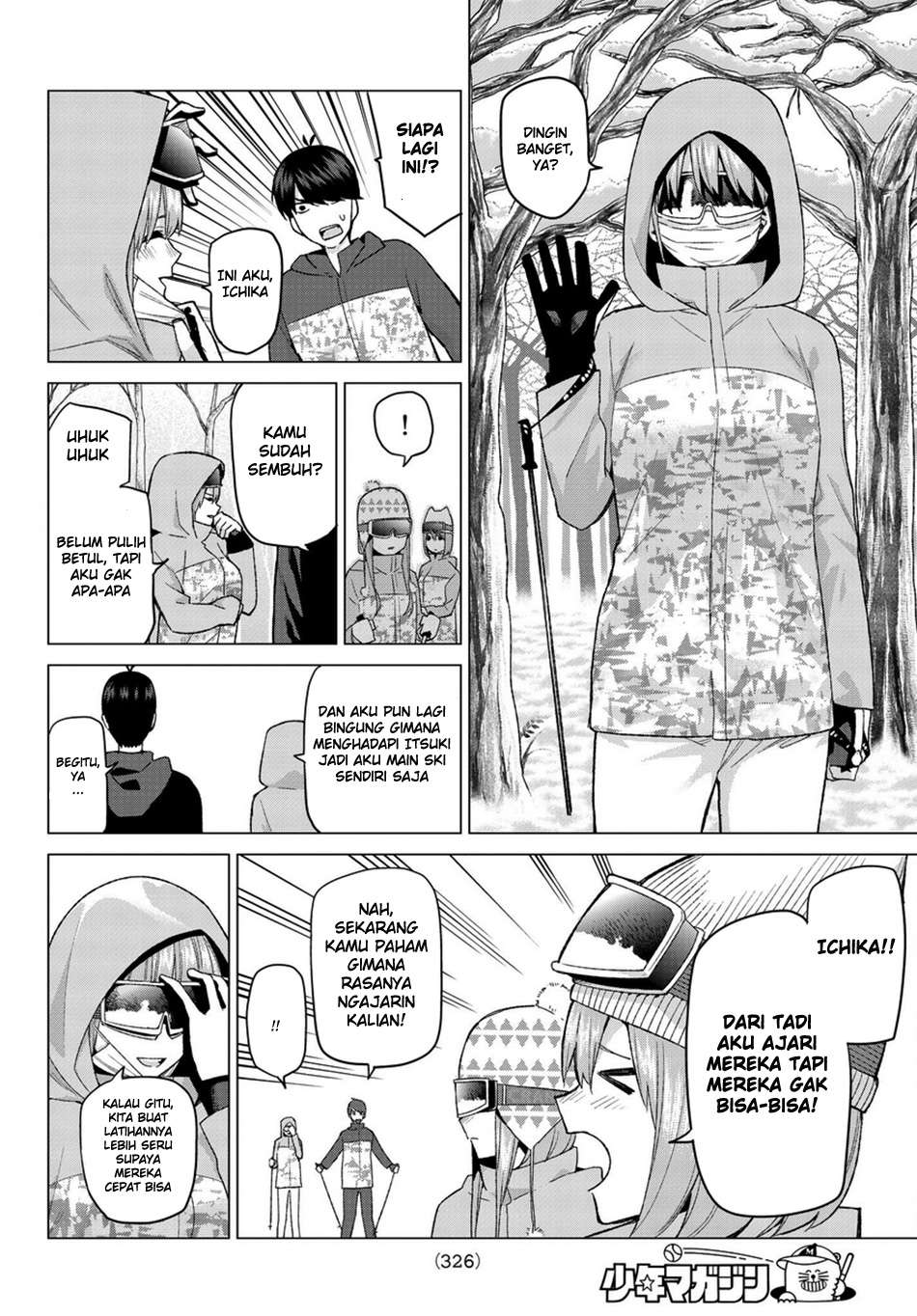 Go-toubun no Hanayome Chapter 29 - halaman 7