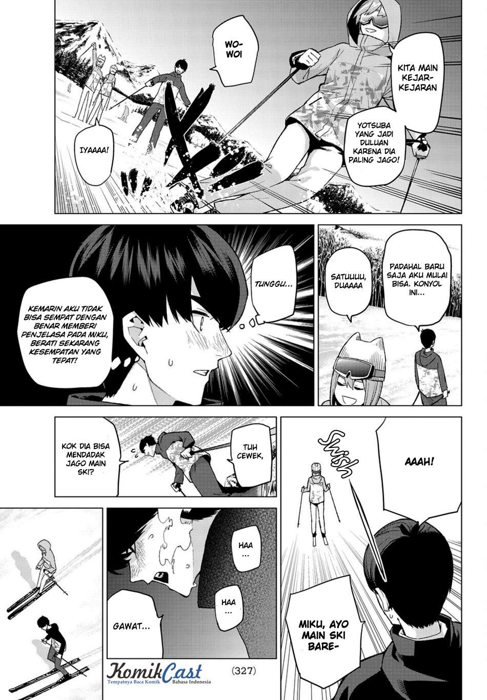 Go-toubun no Hanayome Chapter 29 - halaman 8
