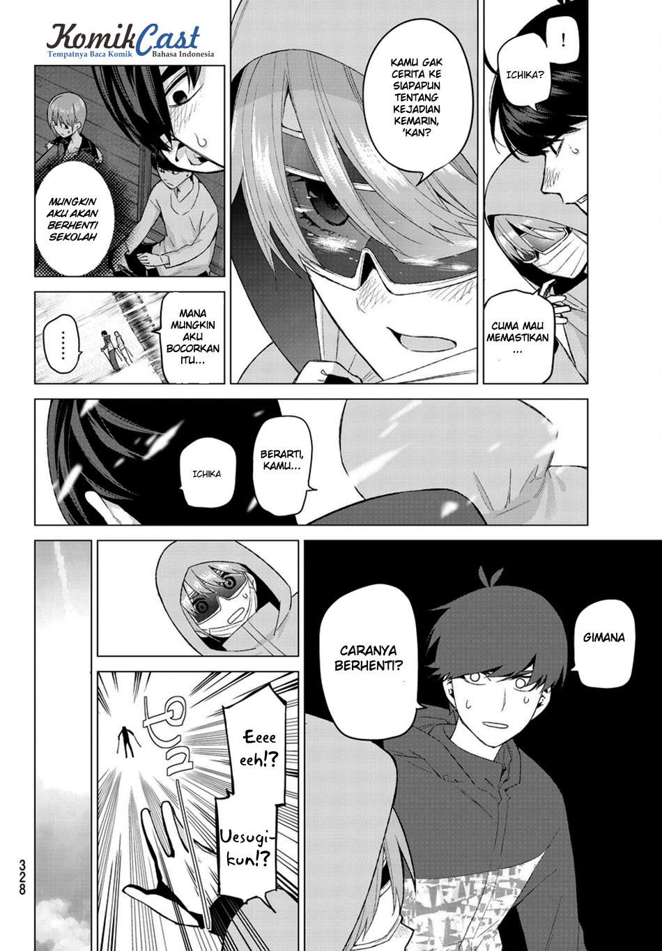 Go-toubun no Hanayome Chapter 29 - halaman 9
