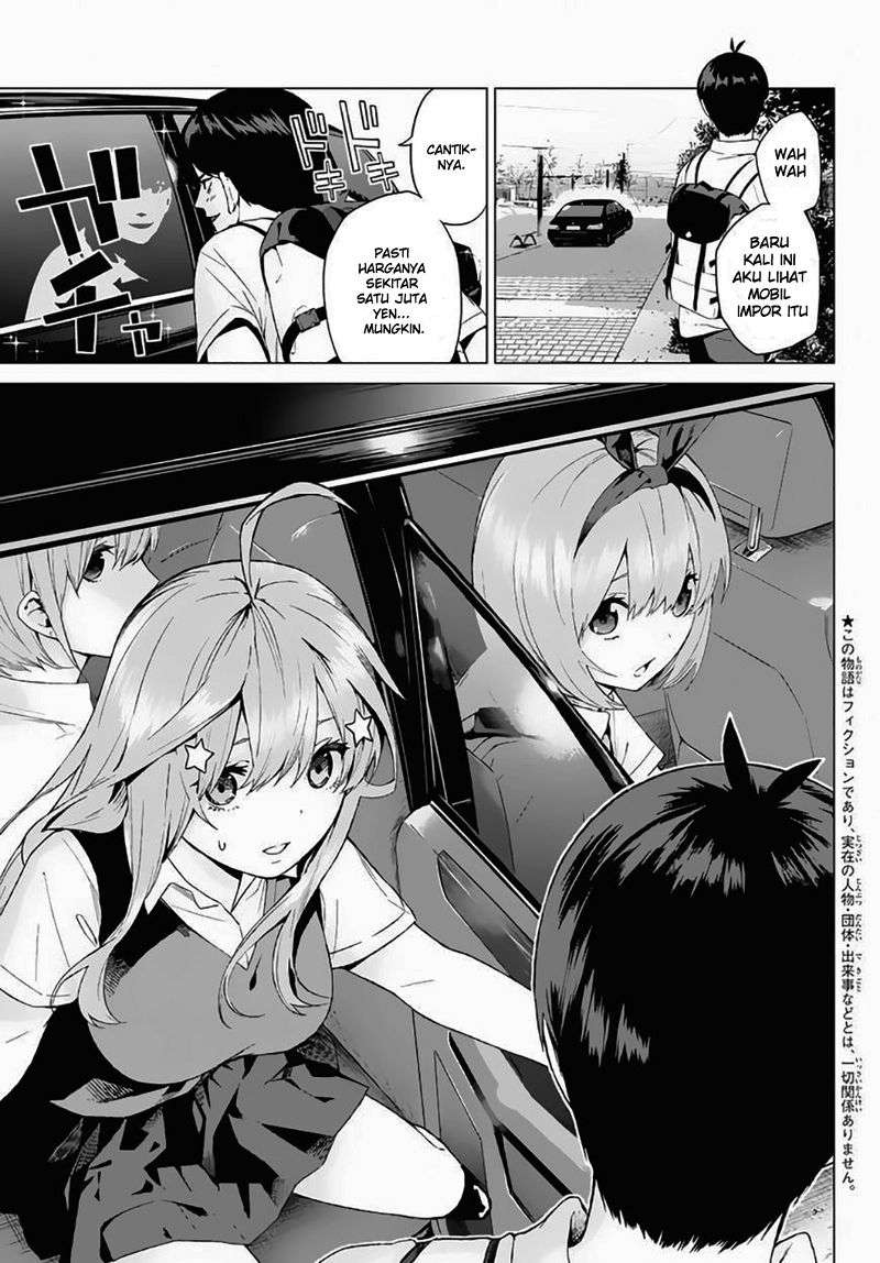 Go-toubun no Hanayome Chapter 3 - halaman 4