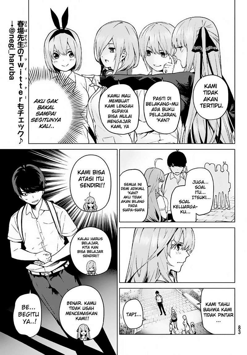 Go-toubun no Hanayome Chapter 3 - halaman 6