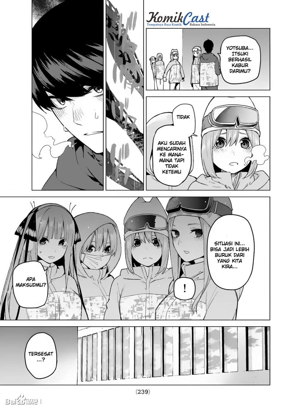 Go-toubun no Hanayome Chapter 30 - halaman 10