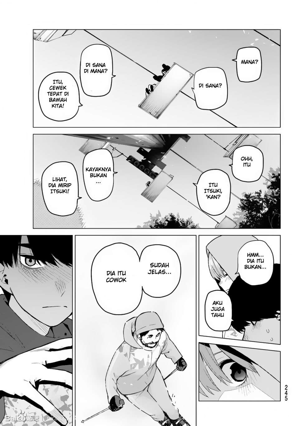Go-toubun no Hanayome Chapter 30 - halaman 16