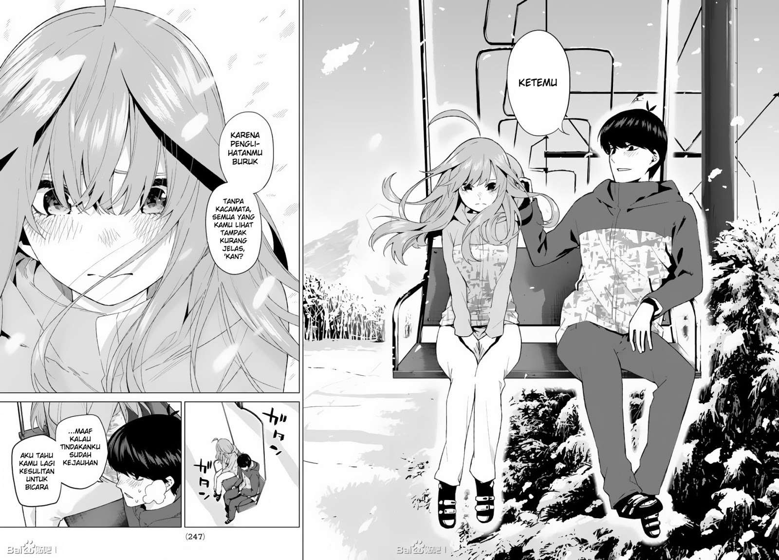 Go-toubun no Hanayome Chapter 30 - halaman 17