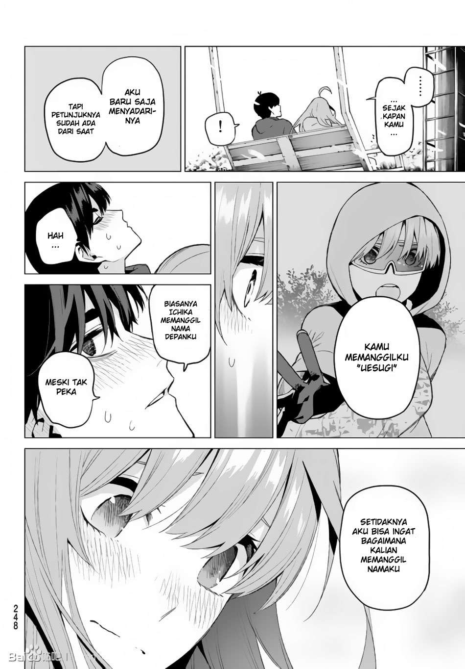 Go-toubun no Hanayome Chapter 30 - halaman 18