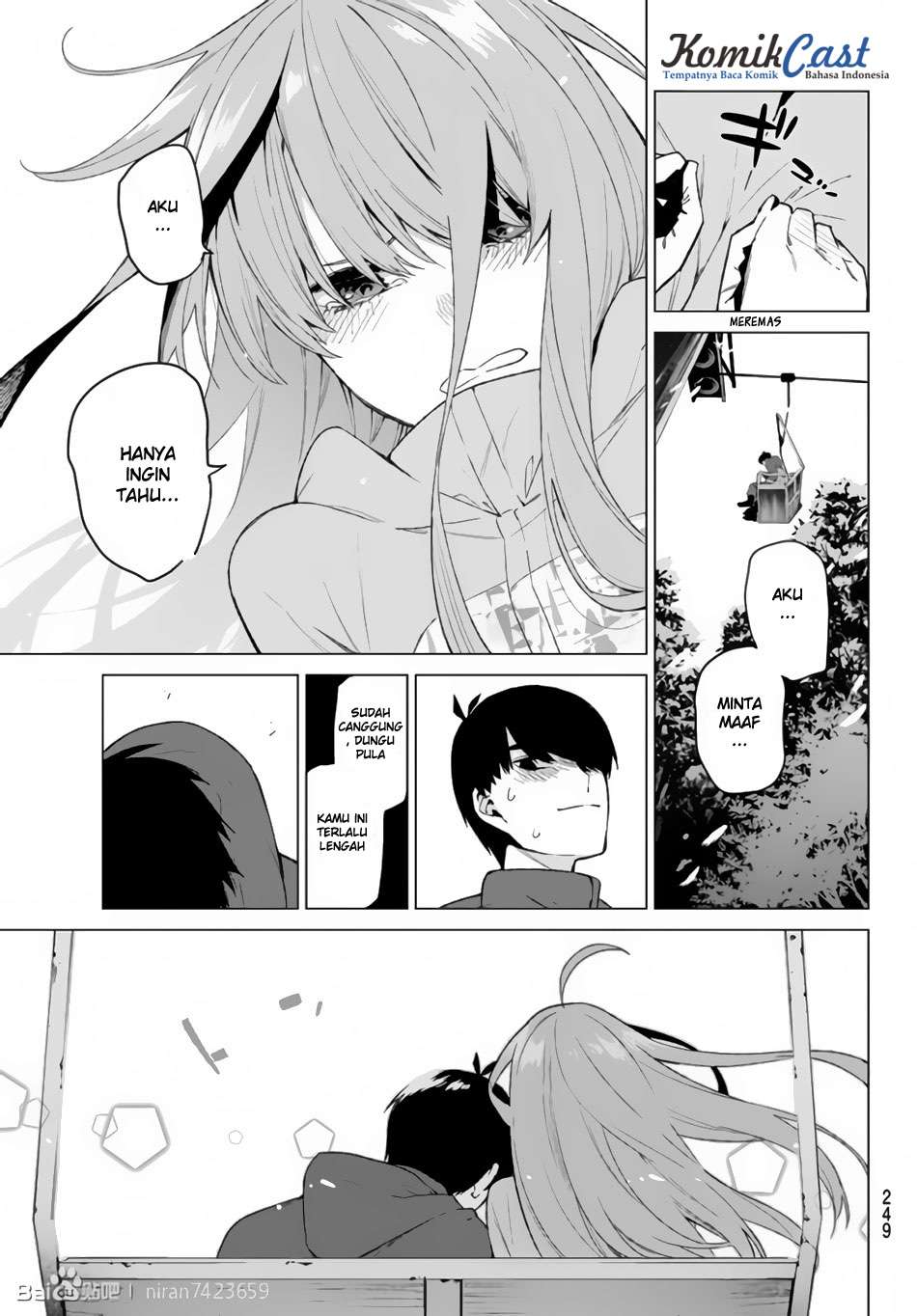 Go-toubun no Hanayome Chapter 30 - halaman 19