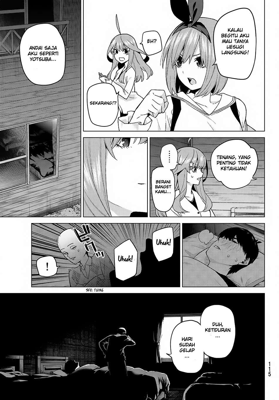 Go-toubun no Hanayome Chapter 31 - halaman 13